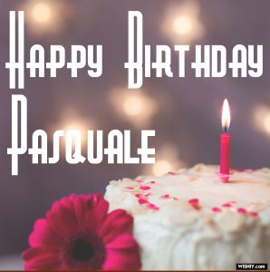 buon compleanno happy birthday Pasquale torta candeline