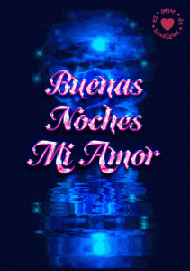 GIF de Buenas Noches mi vida mi amor