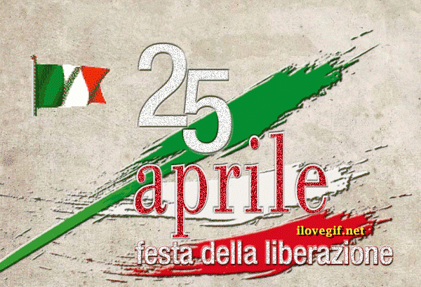 gif Buon 25 Aprile Buona Festa della Liberazione