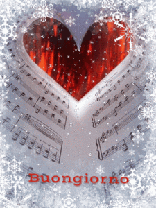 GIF Buongiorno di cuore musica