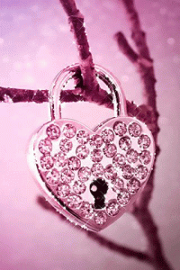 GIF cuore scintillante