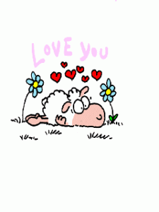 gif cuore ti amo i love you