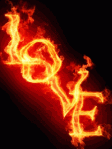 gif amore che brucia in fiamme