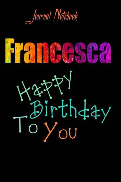 immagini cartoline buon compleanno happy birthday Francesca