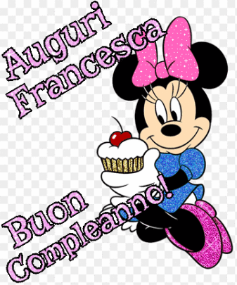gif buon compleanno Francesca Minnie