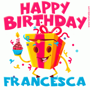 gif buon compleanno happy birthday Francesca regali