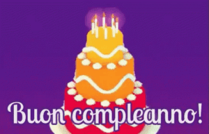 gif auguri buon compleanno torta candeline