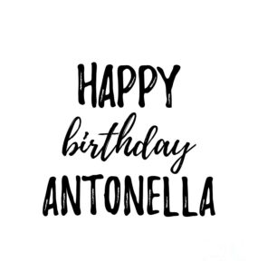 immagini cartoline auguri buon compleanno happy birthday Antonella