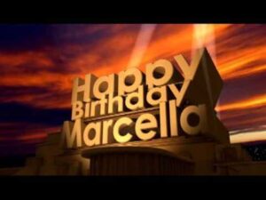 immagini cartoline buon compleanno happy birthday Marcella