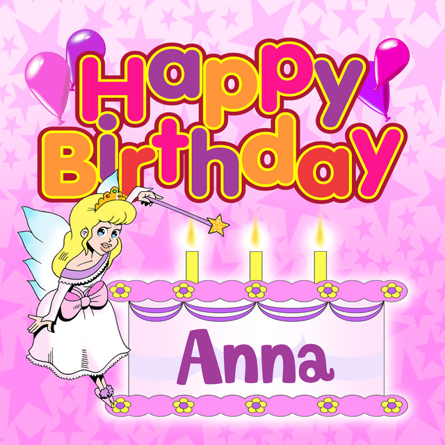 immagini cartoline happy birthday buon compleanno Anna torta candeline bambina