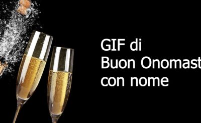 gif buon onomastico con nome