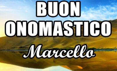 immagini cartoline buon onomastico Marcello