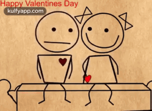 gif auguri buon san Valentino happy Valentine day cuori amore innamorati