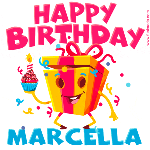 gif buon compleanno happy birthday Marcella festa
