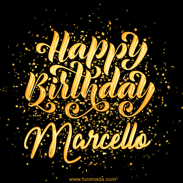 gif buon compleanno happy birthday Marcello