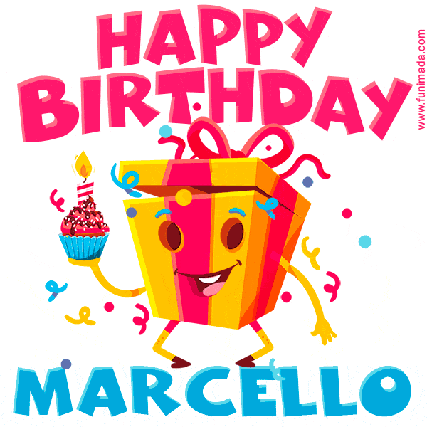 gif buon compleanno happy birthday Marcello regalo