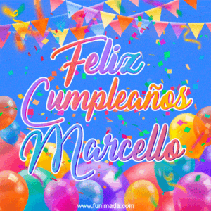 gif buon compleanno happy birthday feliz cumpleanos Marcello