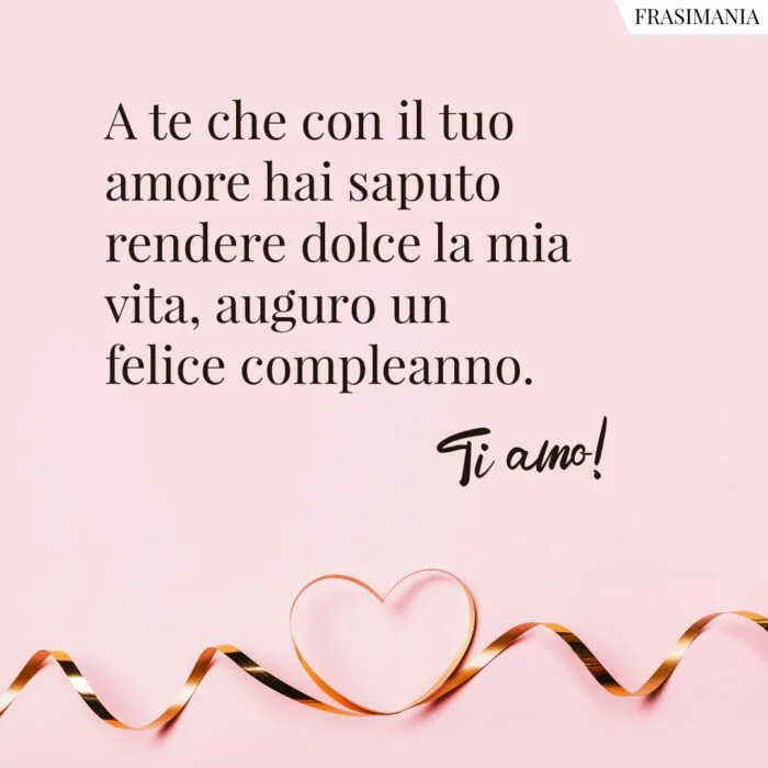 immagini auguri di buon compleanno amore mio