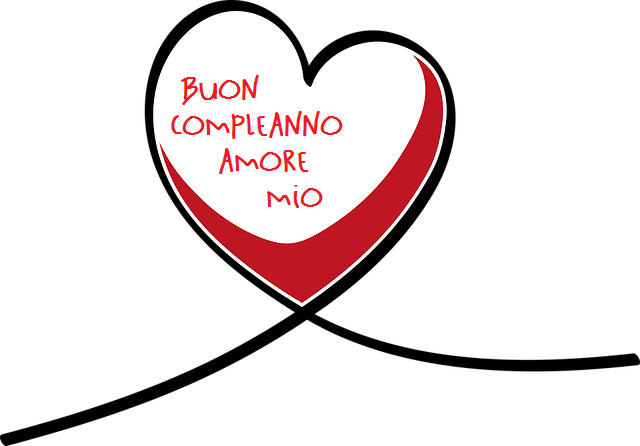 immagini auguri di buon compleanno amore mio cuore