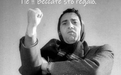 immagini cartoline auguri divertenti buon compleanno Alberto Sordi