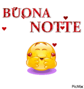 gif bacio della buonanotte