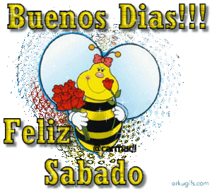 gif buenos dias feliz sabado