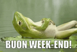 gif buon weekend buon fine settimana