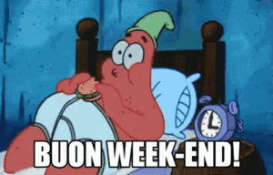 gif buon weekend buon fine settimana