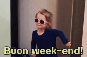 gif divertenti buon weekend buon fine settimana