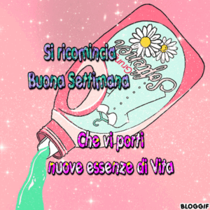 gif buon lunedì buona settimana