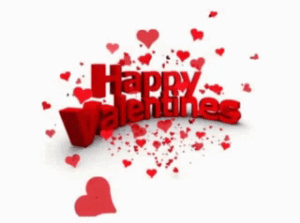 gif buon san Valentino happy Valentine day