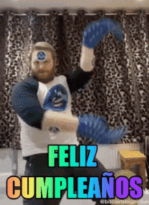 gif chistosos de feliz cumpleaños baile