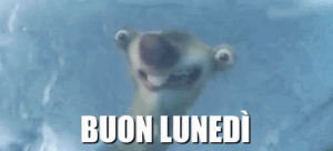 gif divertenti buon lunedì era glaciale