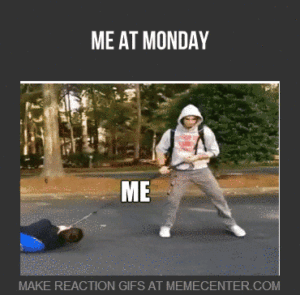 gif divertenti buon lunedì funny happy monday