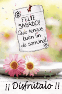 gif feliz sabado buen fin de semana