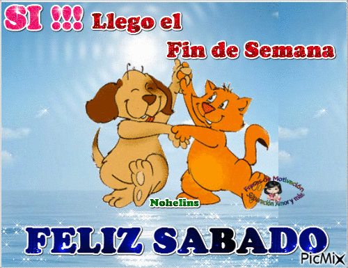 gif feliz sabado feliz fin de semana