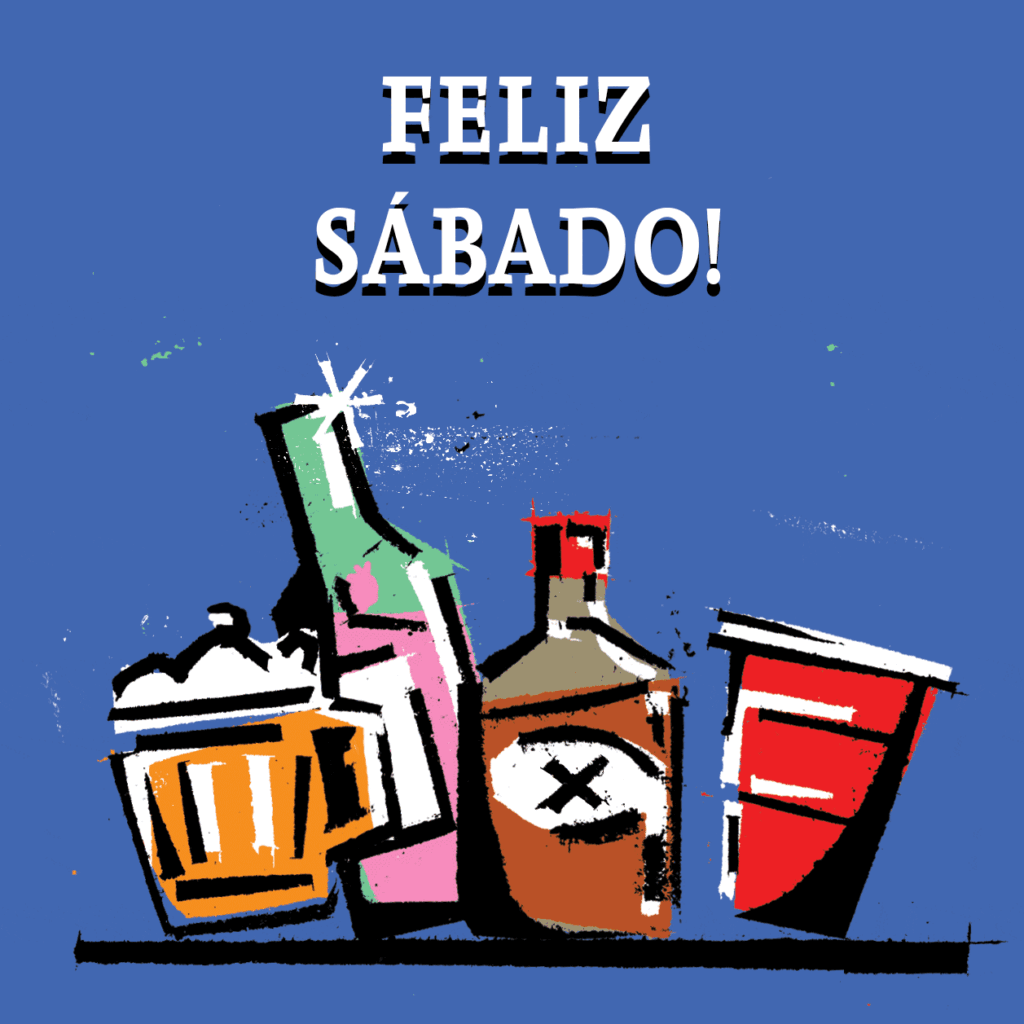 gif feliz sabado con tragos