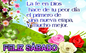 gif feliz sabado con fe