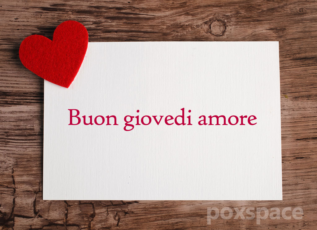 immagini buon giovedì buongiorno amore mio con il cuore