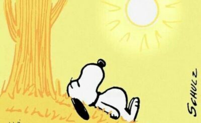 immagini buon giovedì con Snoopy
