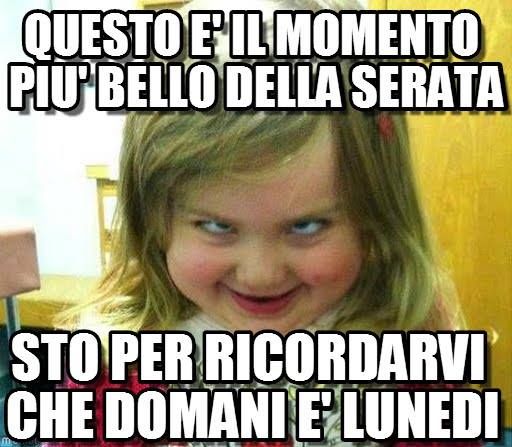 immagini divertenti domani è lunedì