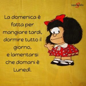 immagini divertenti buona domenica domani è lunedì