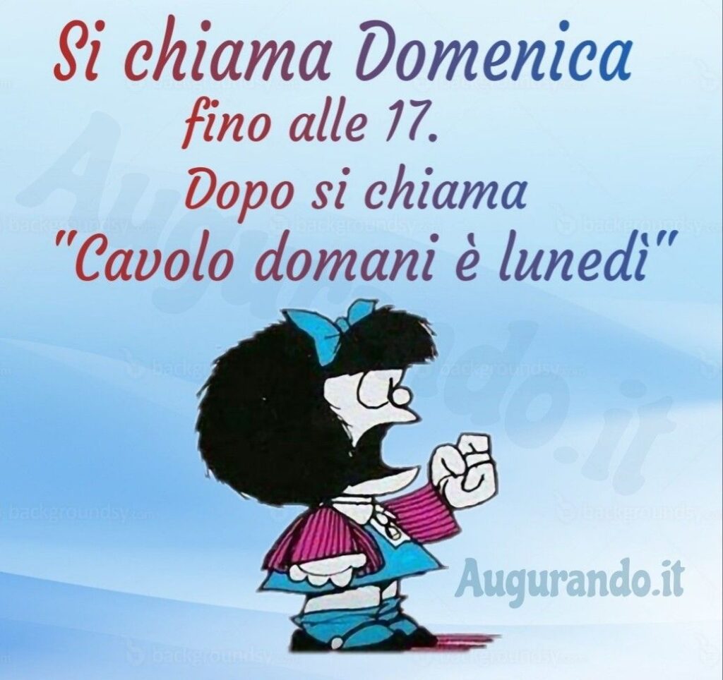 immagini divertenti buona domenica sera domani è lunedì