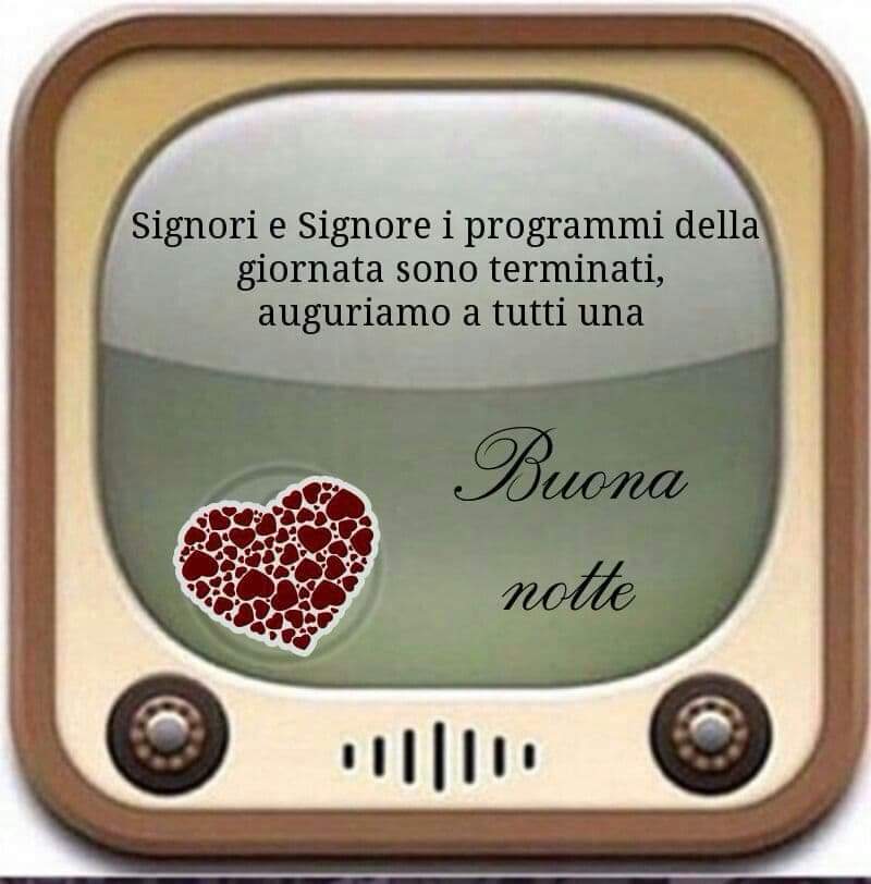 immagini divertenti buonanotte televisore
