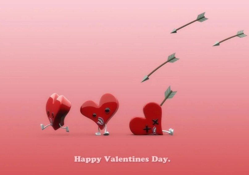 immagini divertenti buon san Valentino happy Valentine day