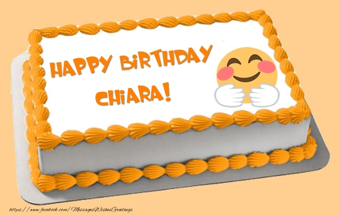 immagini cartoline buon compleanno happy birthday Chiara torta