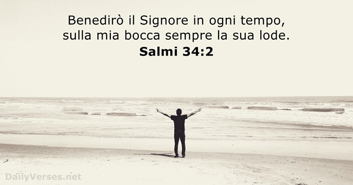 immagini cristiane cattoliche versi della bibbia salmi 34:2