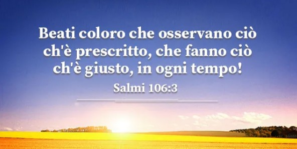 immagini cristiane cattoliche versi della bibbia salmi 106:3