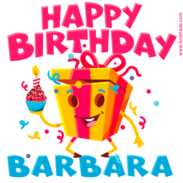 gif buon compleanno happy birthday Barbara