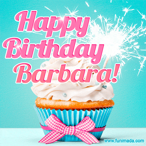 gif buon compleanno happy birthday Barbara torta